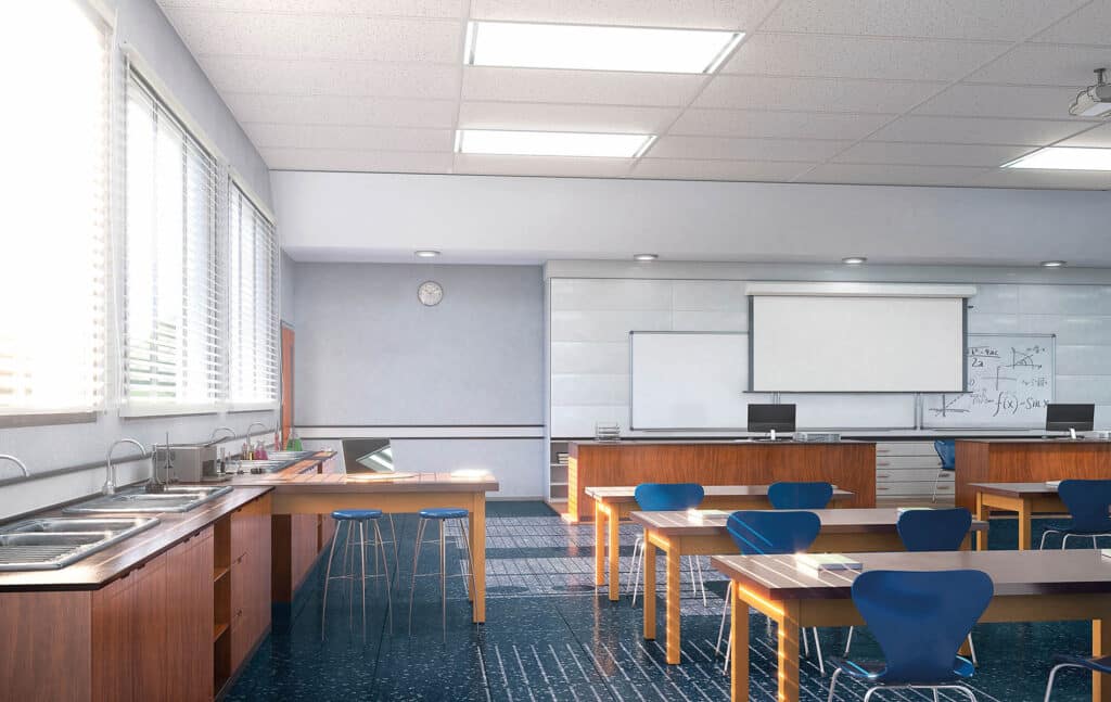 Educational Centre Asset Tag and Count